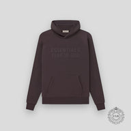 FEAR OF GOD ESSENTIALS HOODIE SS23 - PLUM