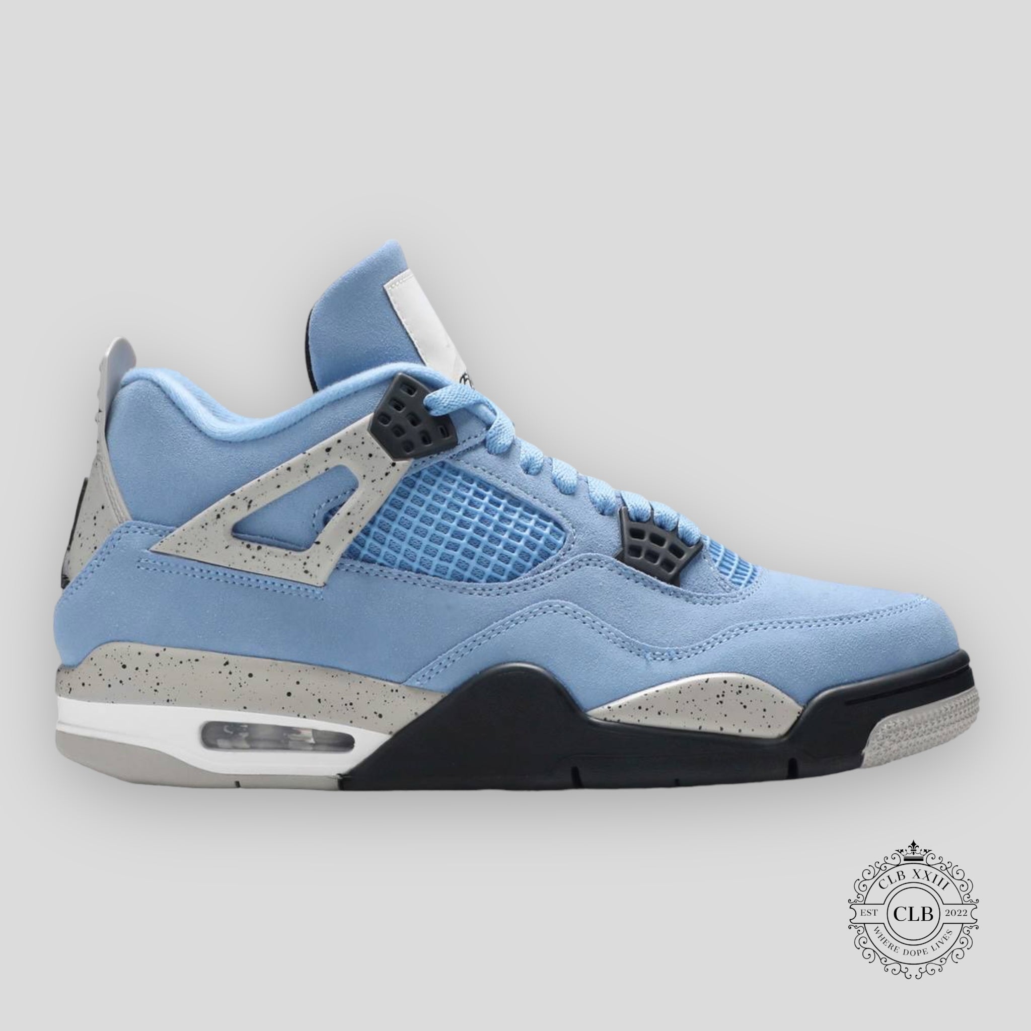 AIR JORDAN 4 RETRO "UNIVERSITY BLUE"