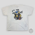 Balenciaga 'the Simpsons' Oversized Tee - White